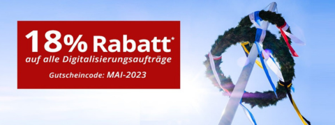 Pfingstspecial:18% Rabatt auf alles!