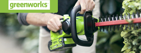 Garten Saison: Bis zu 50% Rabatt auf Greenworks-Produkte