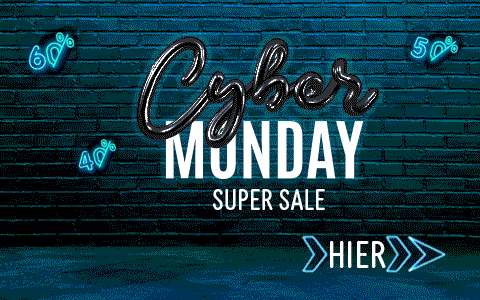 Entdecke zahlreiche Angebote zum Cyber Monday Entdecke zahlreiche Angebote zum Cyber Monday