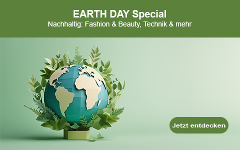 Vom 21. bis 27. April: Earth Day Weeks - Schnäppchen für die Umwelt Vom 21. bis 27. April: Earth Day Weeks - Schnäppchen für die Umwelt