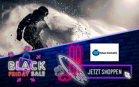Sportliche Schnäppchen am Blue Tomato Black Friday! Sportliche Schnäppchen am Blue Tomato Black Friday!
